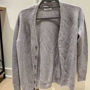 Grey cardigan